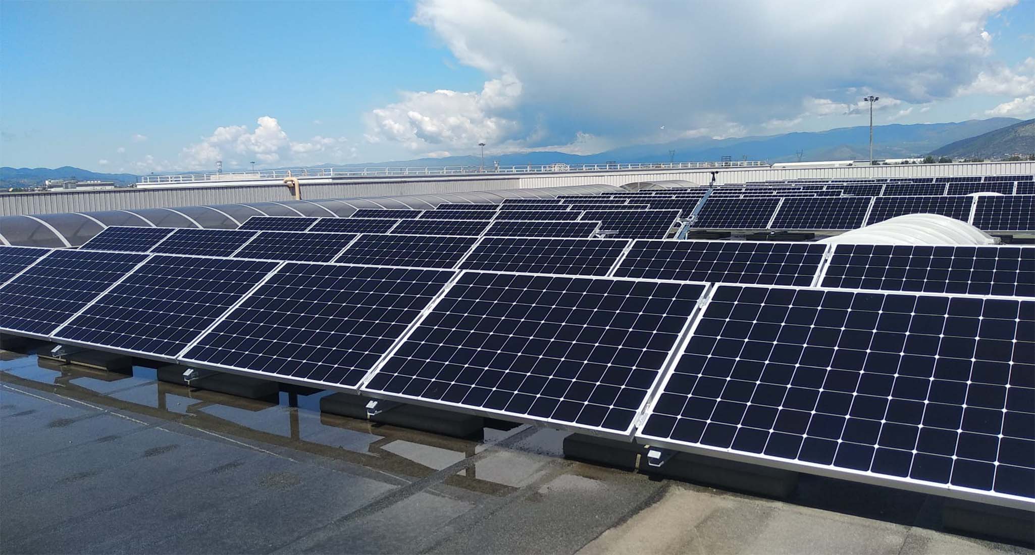 Monitoraggio di Impianti Fotovoltaici Osmannoro Italia